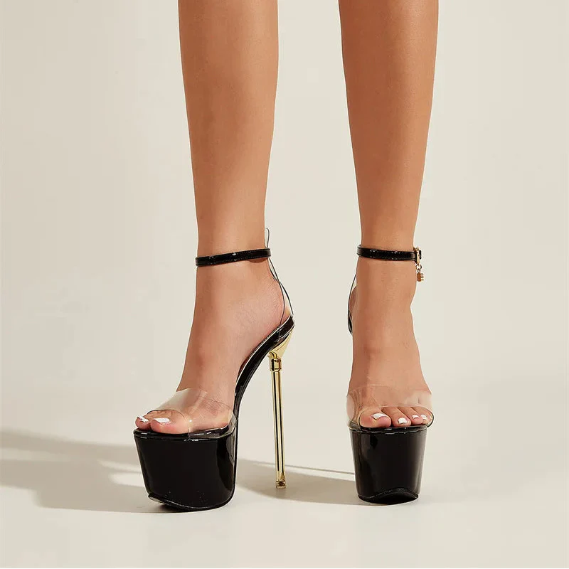 Elegance Strikes Back Heels Sandals