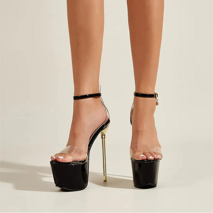 Elegance Strikes Back Heels Sandals