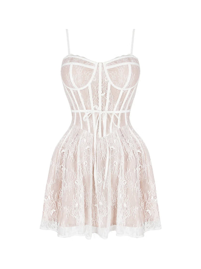 Petal On The Vine Mini Dress