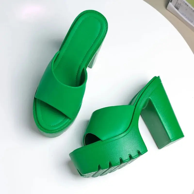 Sugar Rush Rain Pump Sandals