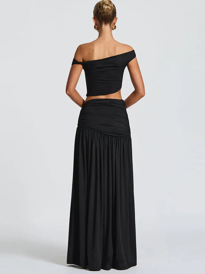 Crown On Repeat Skirt Set