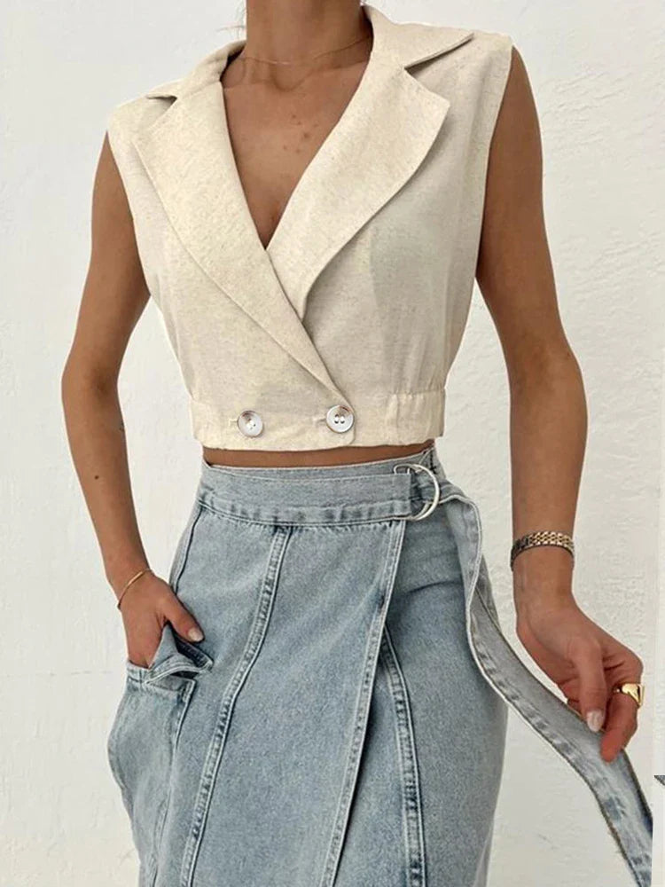 Wild Fern Crop Top