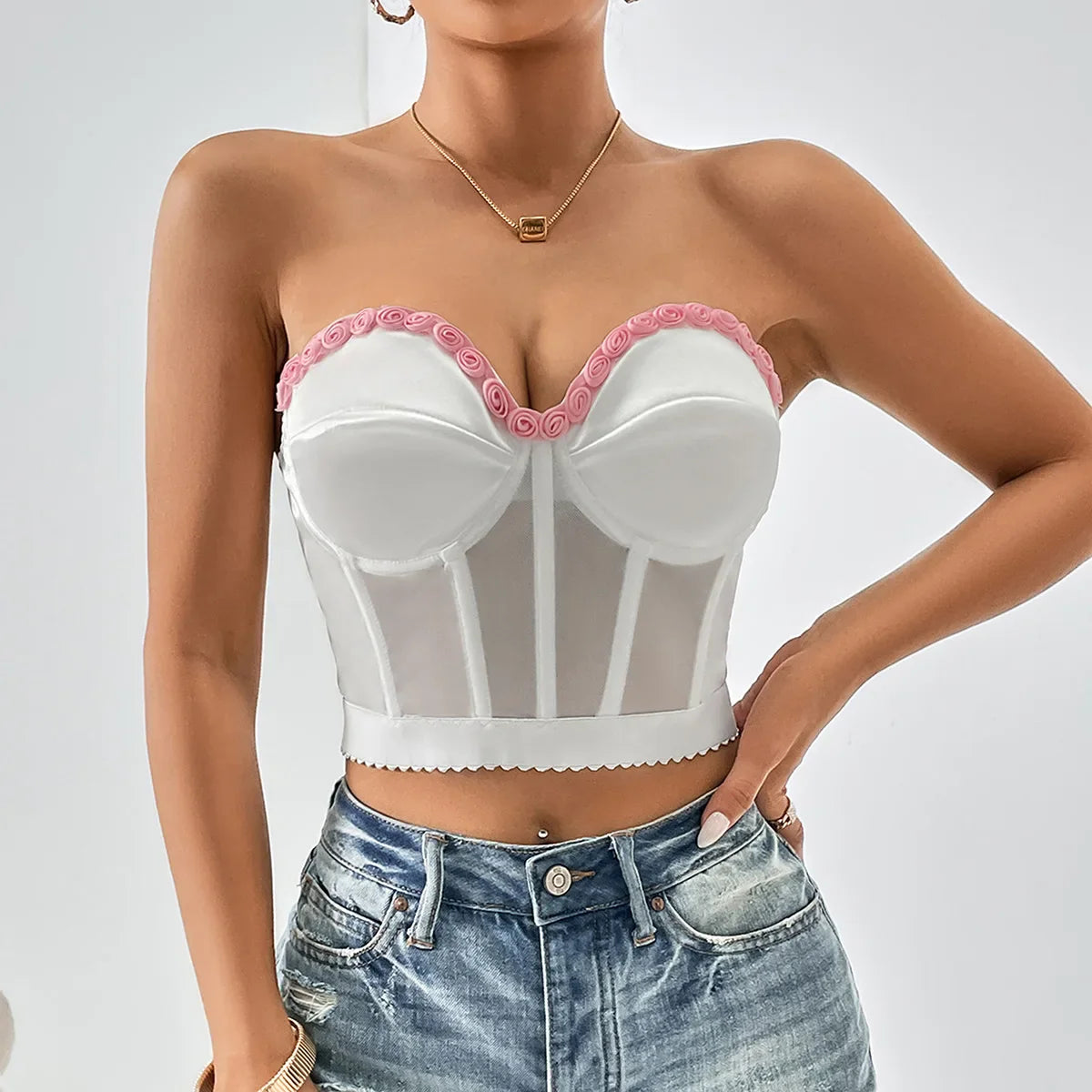 Feel The Heat Rising Bustier