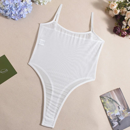See-Through Tight-Fitting Teddies