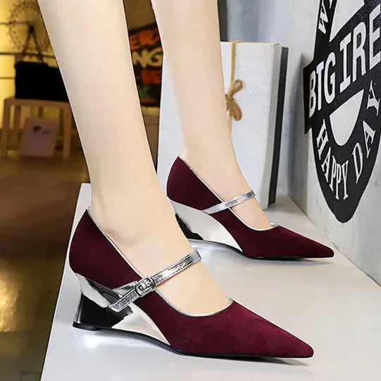 Sorry For Being Fabulous Wedges Shoes