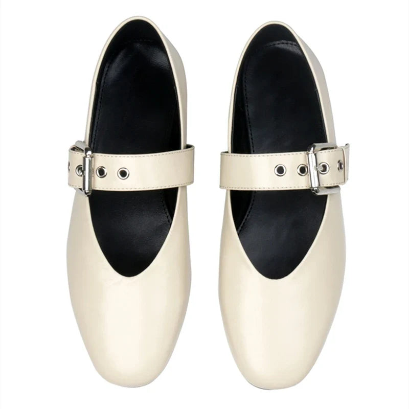 Glitter In Veins Flats Shoes