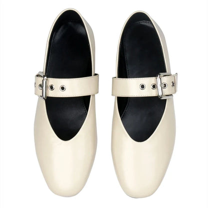 Glitter In Veins Flats Shoes