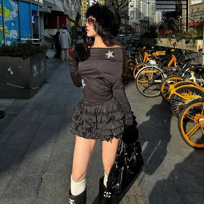 Love Is A War Skirt Set