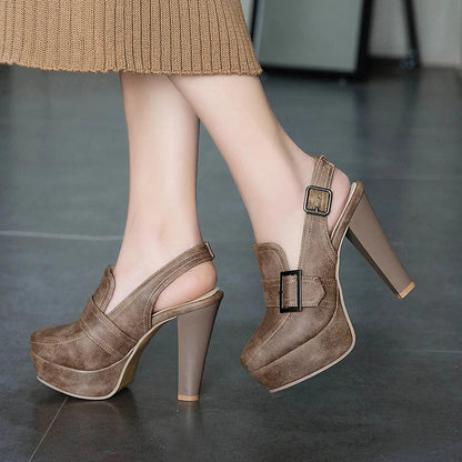 The Woman Remade Pump Shoes