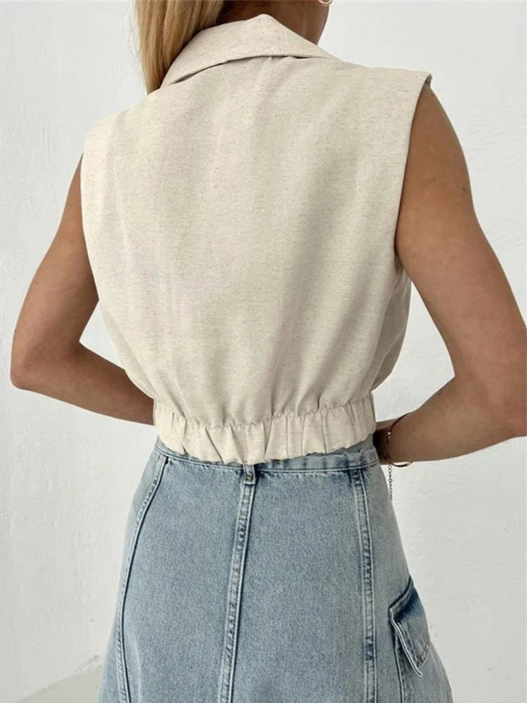 Wild Fern Crop Top