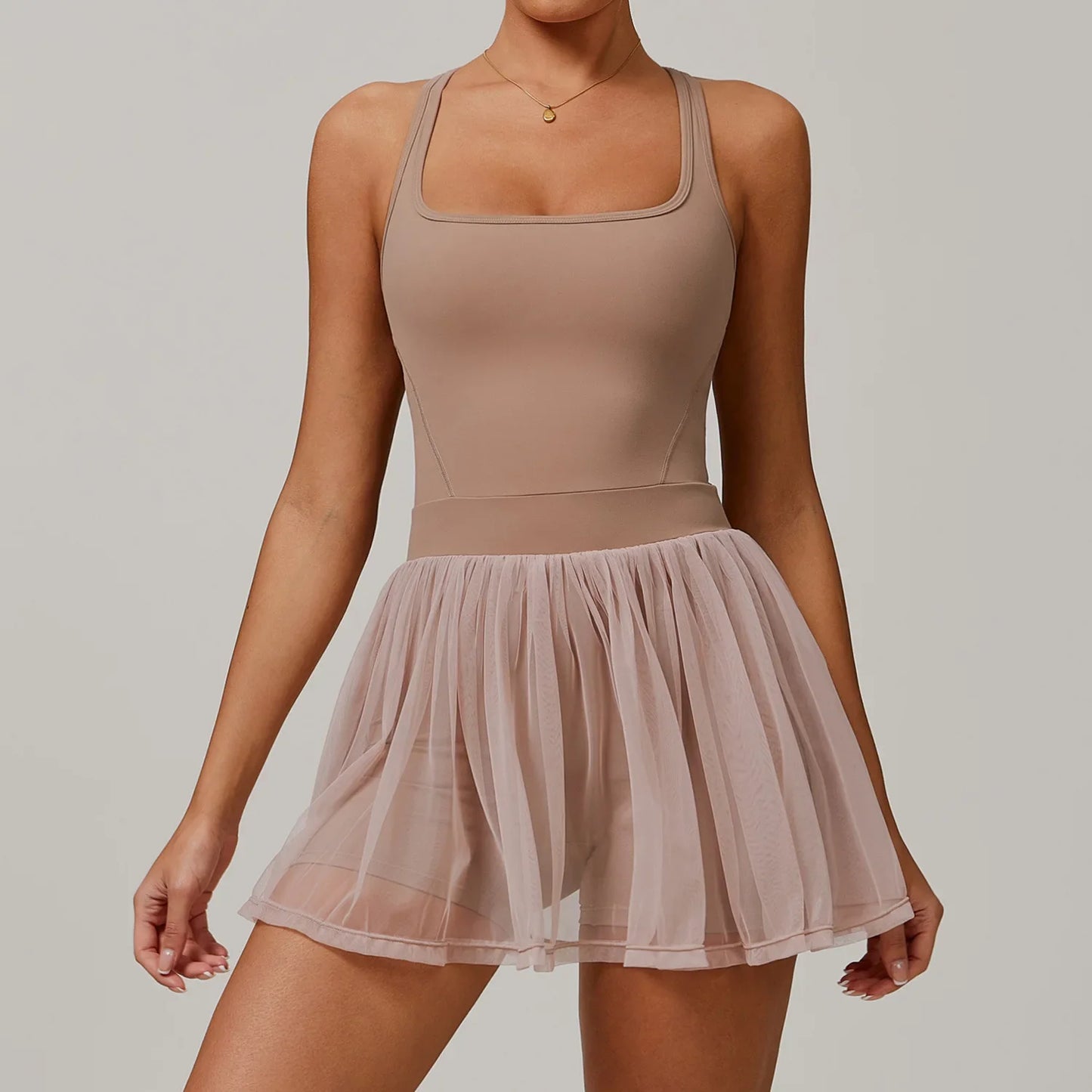 Shine She Owns Romper Dress