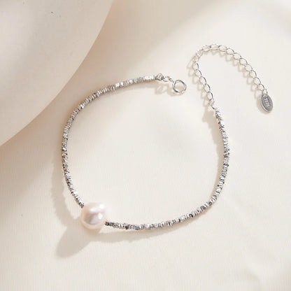 Still Falling Up Pearl Necklace Set