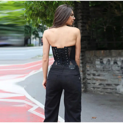 Shadows Wear Lace Bustier