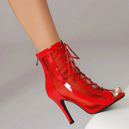 Lies Were Words Ankle Boots