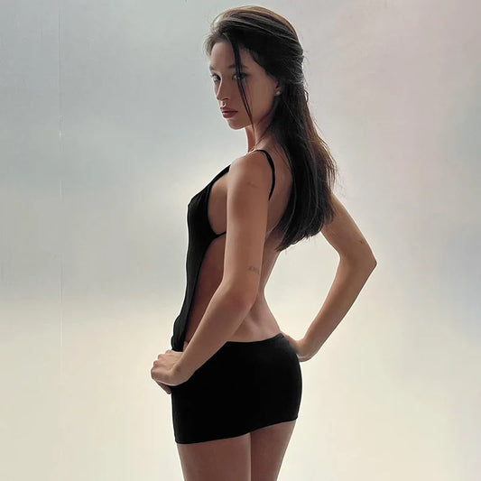 Paper Plane Mini Dress