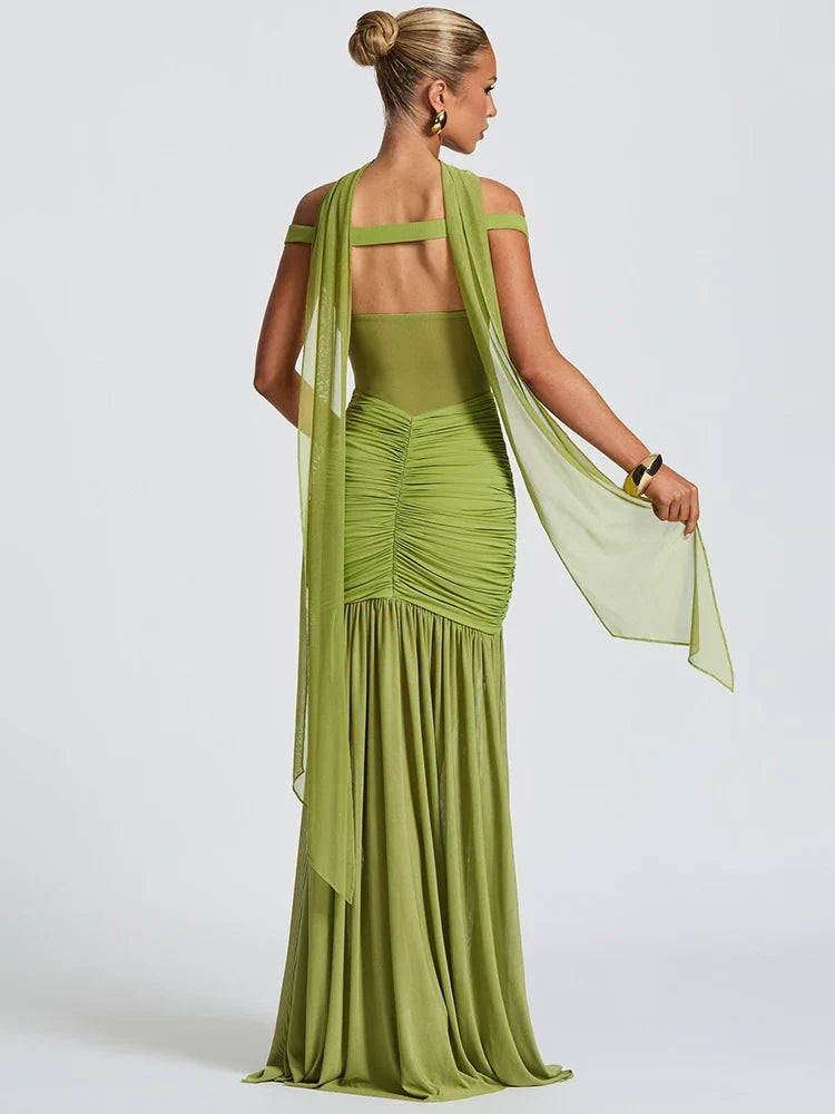 Champagne Dream Maxi Dress