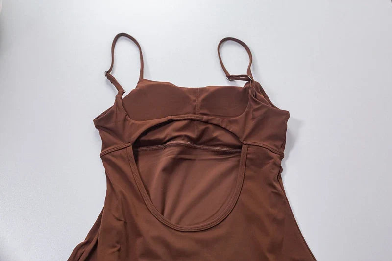 Broken Clocks Romper Dress