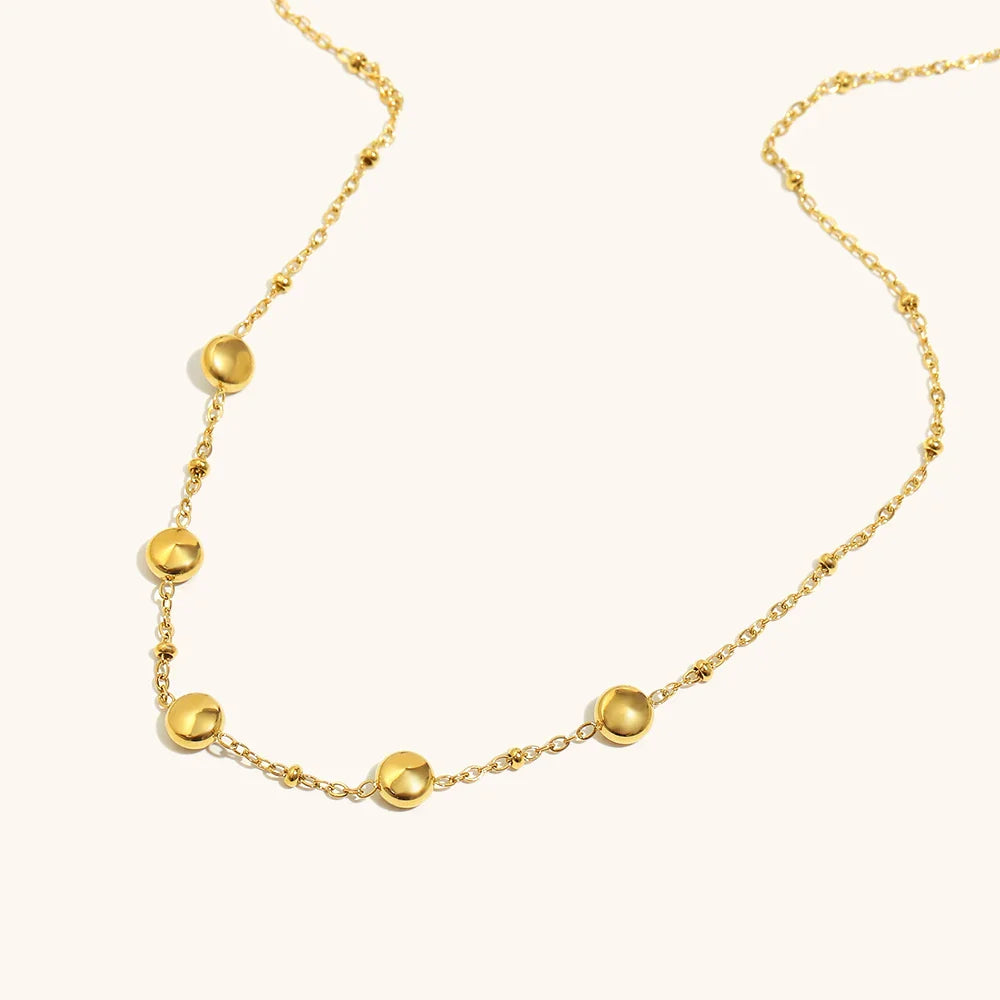 Eyes Like Midnight Station Necklace