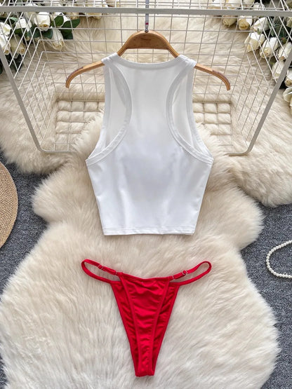 Red White Chilli Two Piece