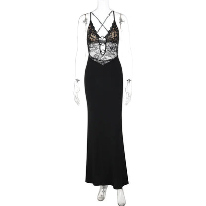 Black Lily Maxi Dress
