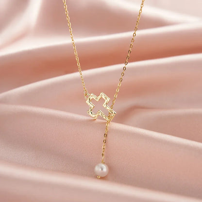 See Me Grow Lariat Necklace Set