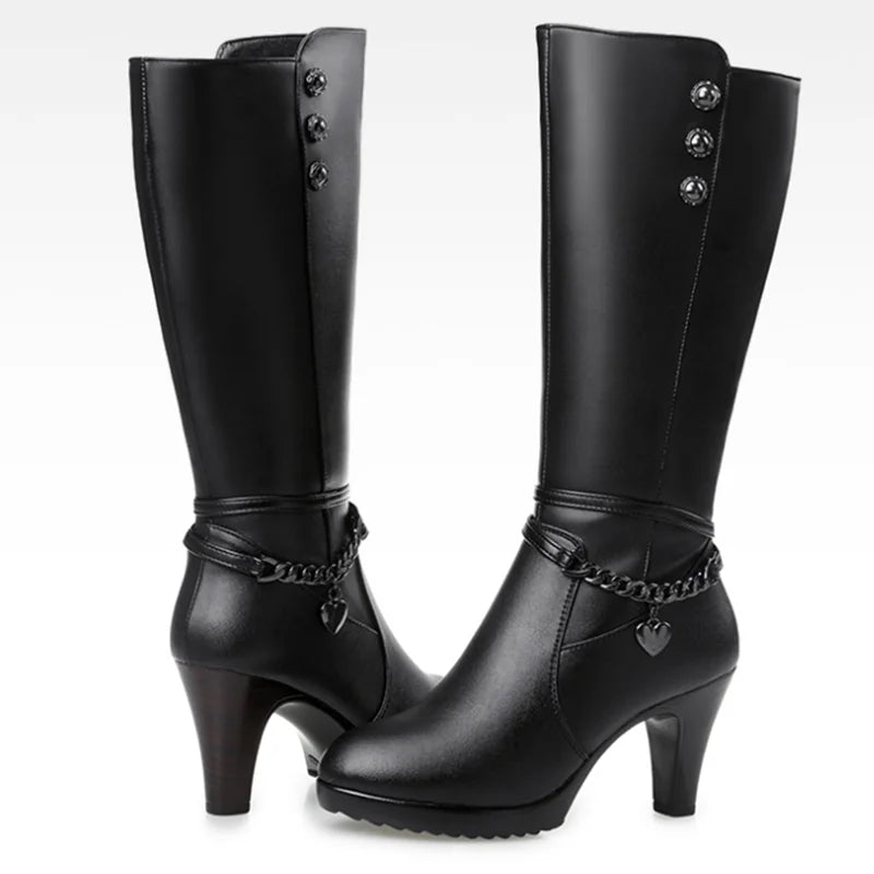 My Blood Running Cold Boots