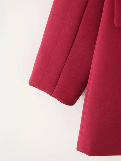 Dive Into The Deep End Blazer Coat