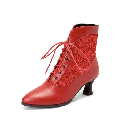 Glued To Your Disaster Ankle Boots