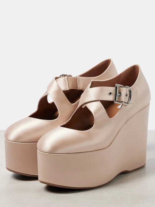 Forgotten Cake Wedges Shoes