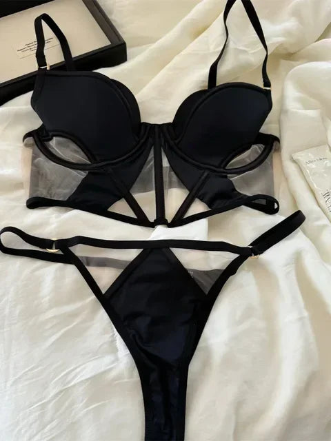 Petals On Fire Bra Set