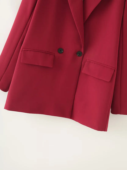 Dive Into The Deep End Blazer Coat