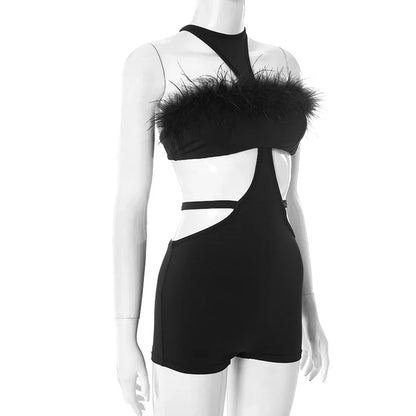 Firelight Between Words Romper
