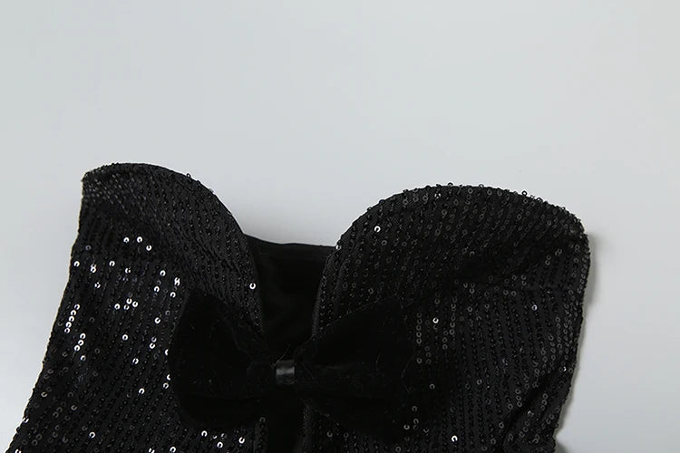 Shadow Crush Mini Dress