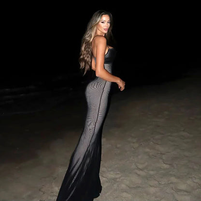 Just As Lost As You Long Dress