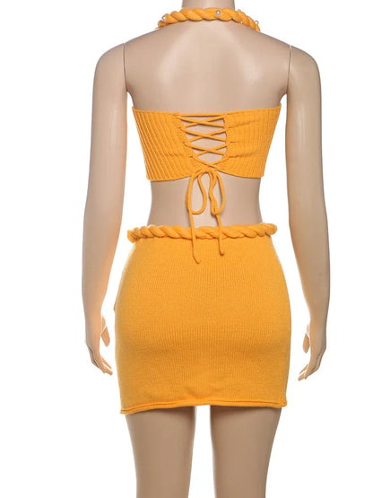 Shake My Nerves Skirt Set