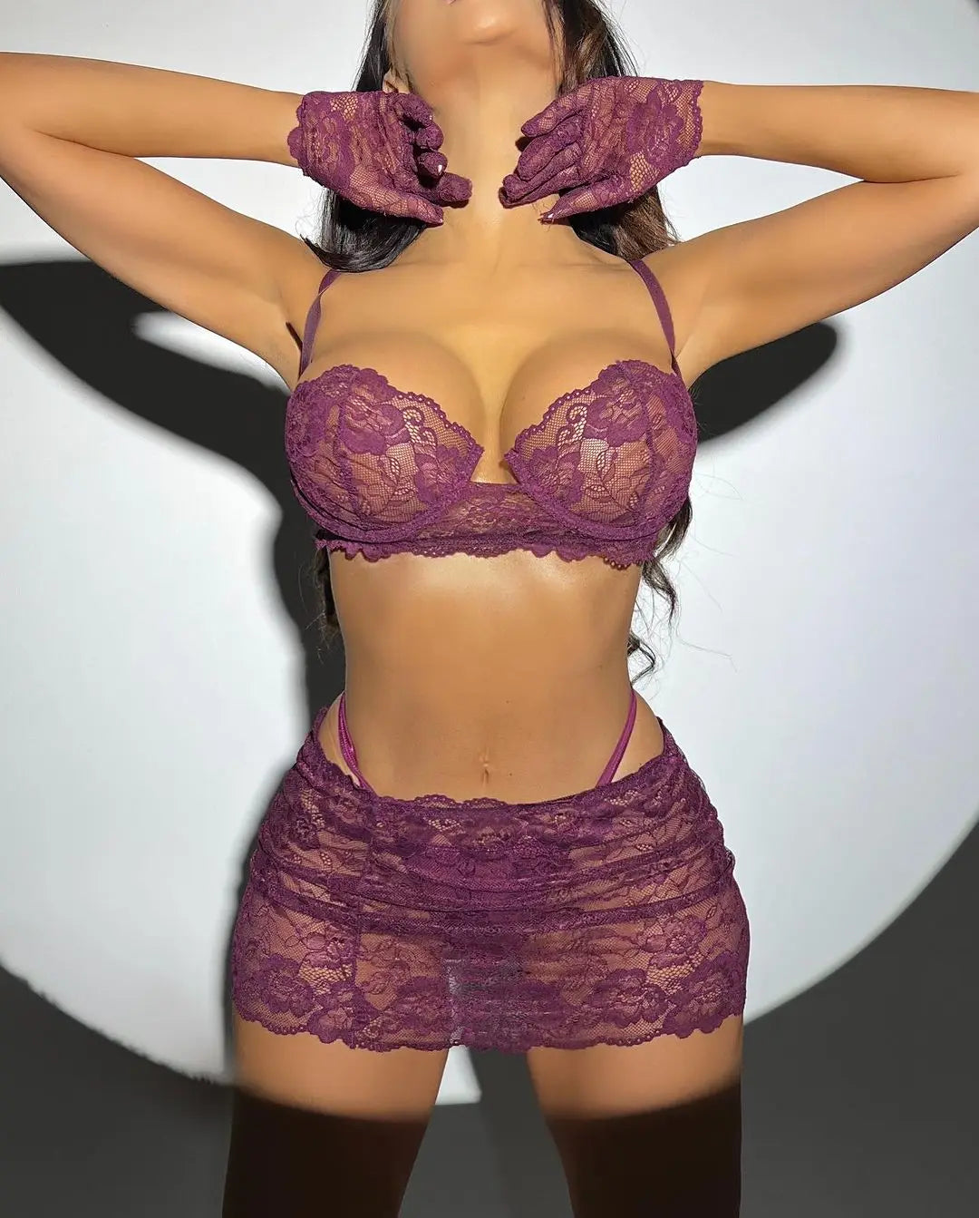 Rust And Roses Lingerie