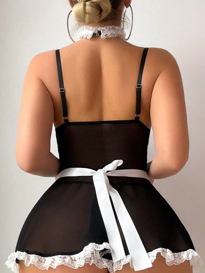 Sexy Maid Roleplay-Inspired Lingerie