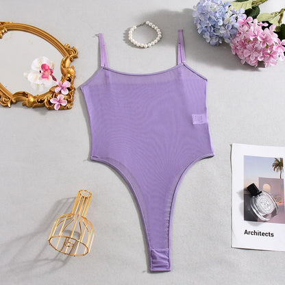 See-Through Tight-Fitting Teddies