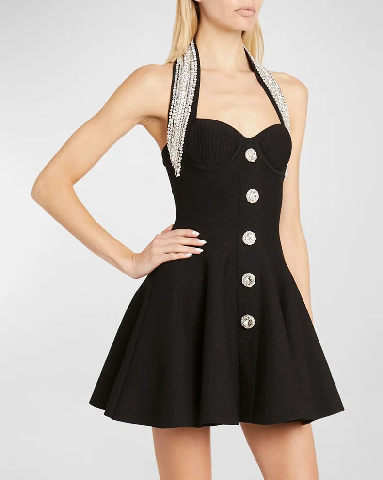 Take Your Name Mini Dress
