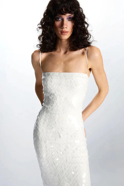 Glancing Back At Love Midi Dress