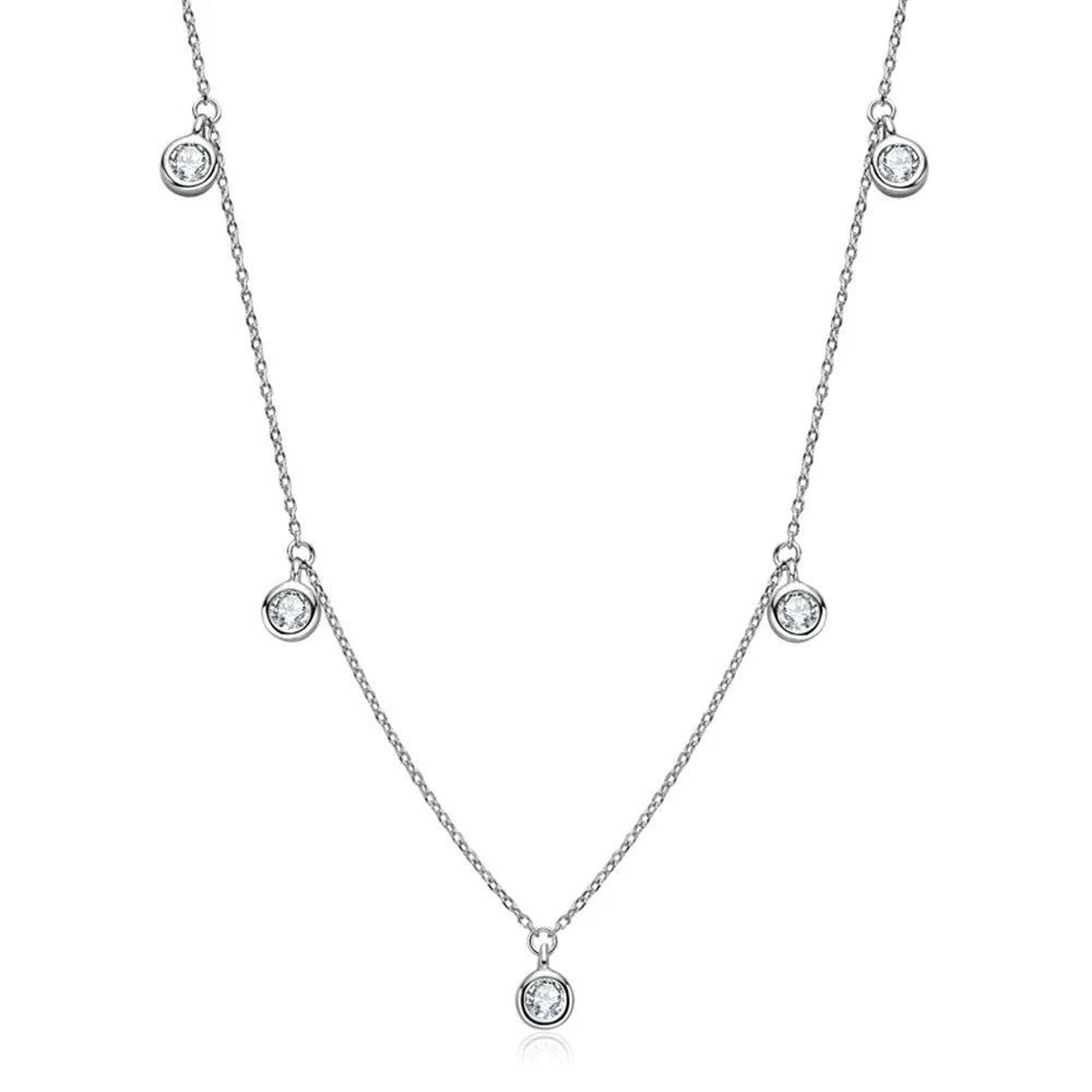 Keep Them Guessing Station Necklace