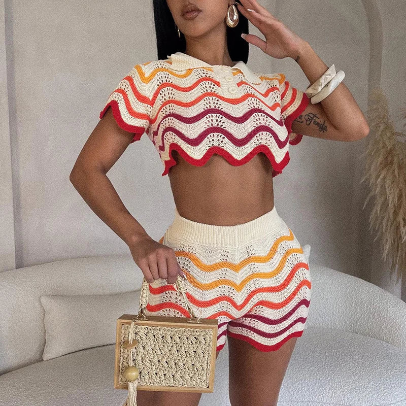 Ocean of Dreams Shorts Set