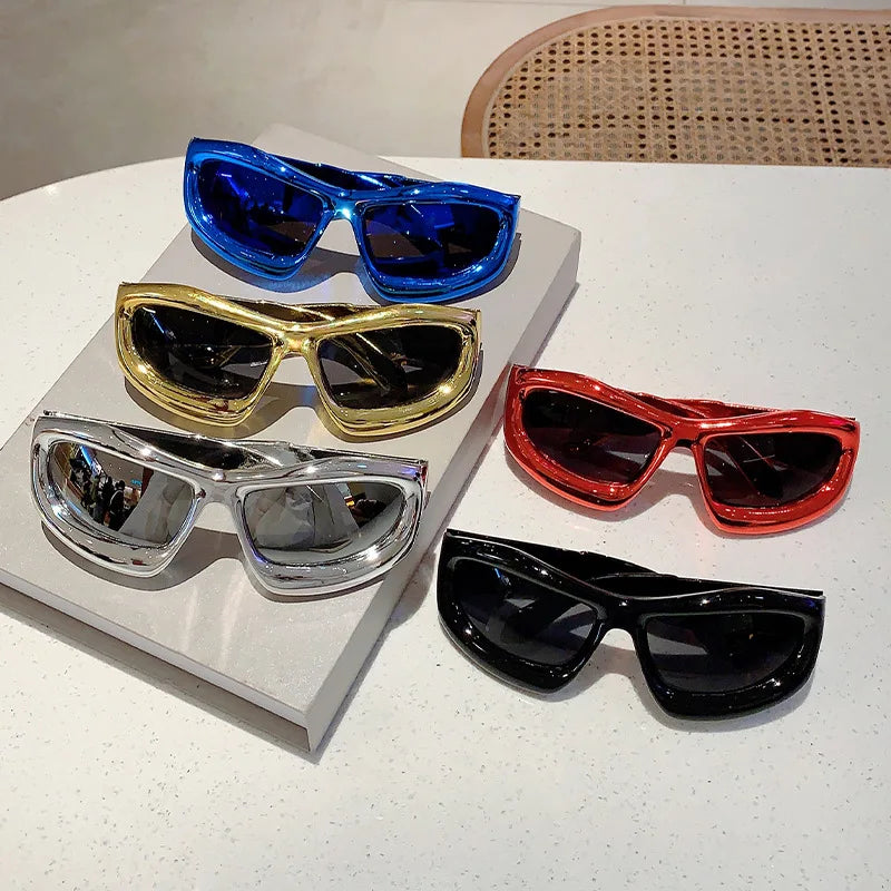 Sunlit Silence Rectangle Sunglasses