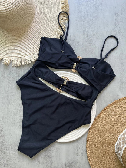 Light On Her Lips Monokini