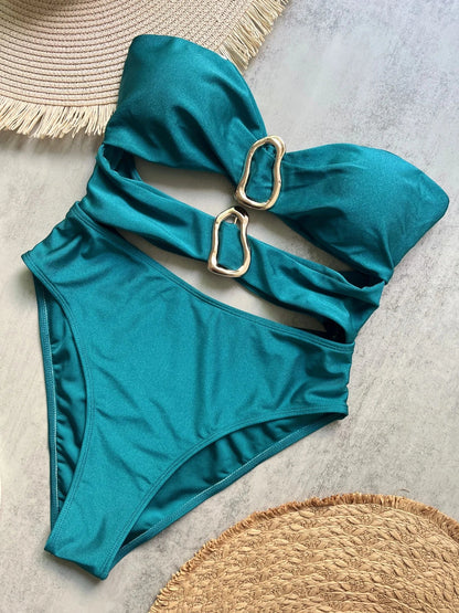 Light On Her Lips Monokini