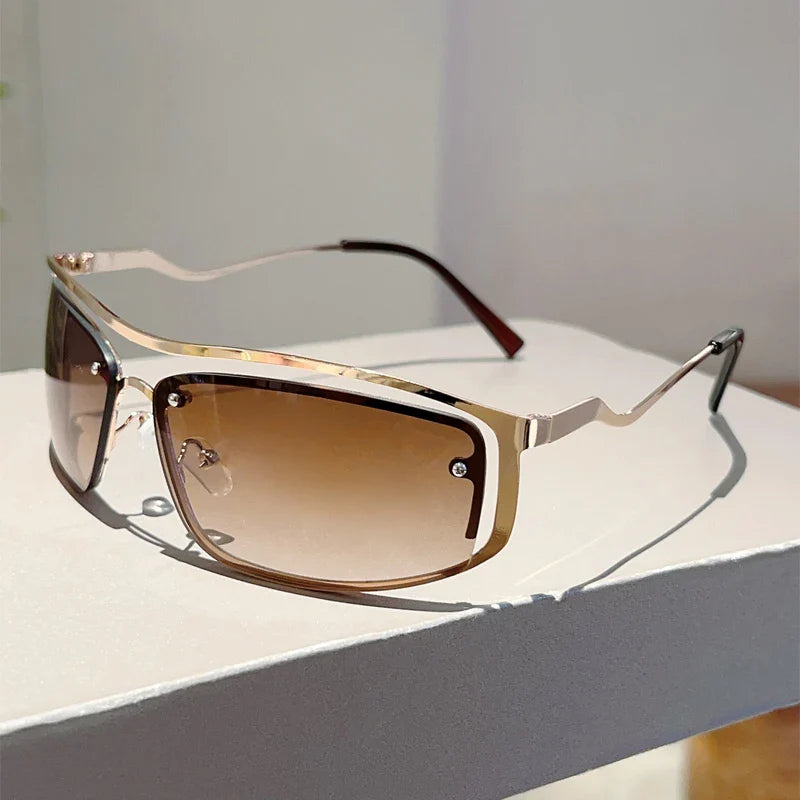 Breezy Babe Rectangle Sunglasses