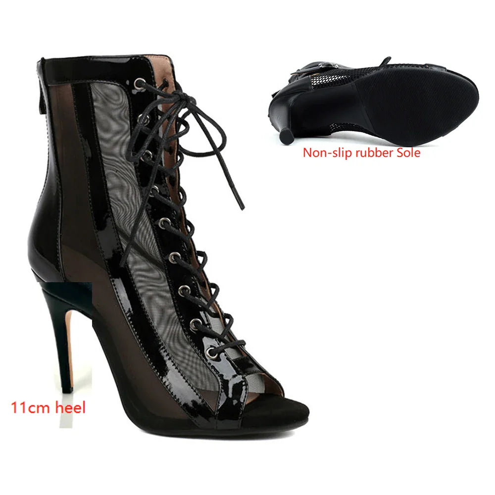 Step On The Glass Ankle Boots