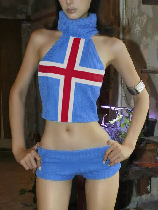 Her Last Mercy Shorts Set