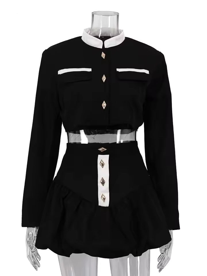 Frosting Drip Skirt Set