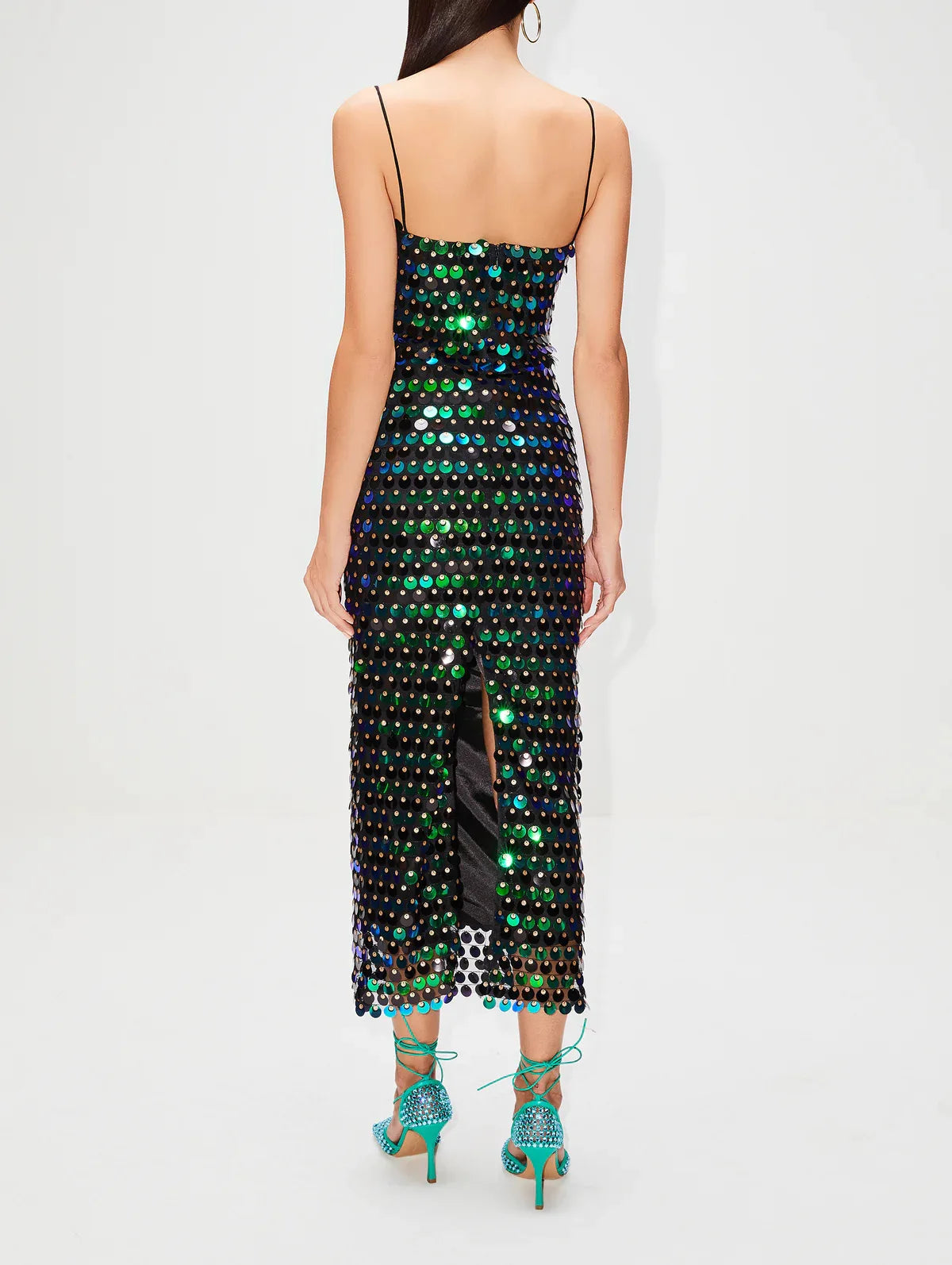 Glancing Back At Love Midi Dress